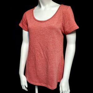 LuLaRoe Red Short Sleeve Tee Shirt (XS)